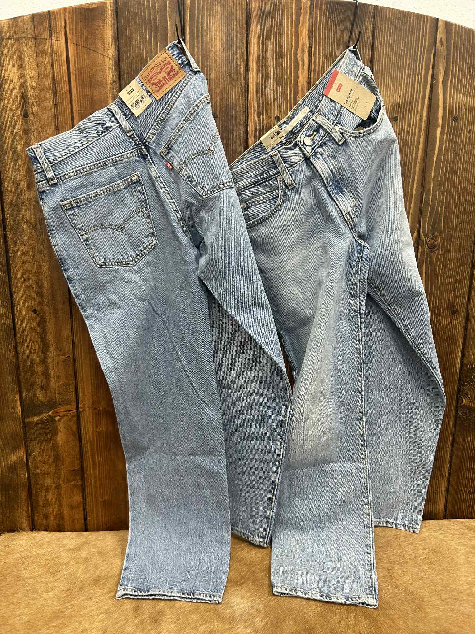 Women's Levi's '94 Baggy Straight Leg Jean-Women's Denim-Levi's-Lucky J Boots & More, Women's, Men's, & Kids Western Store Located in Carthage, MO