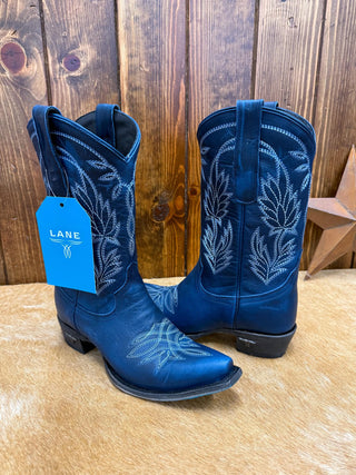 Women's Lane Sandaga Midi in Midnight Navy Boot