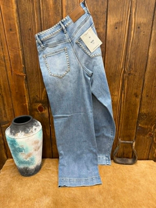 Women's Hidden Nori High Rise Wide Leg Jean