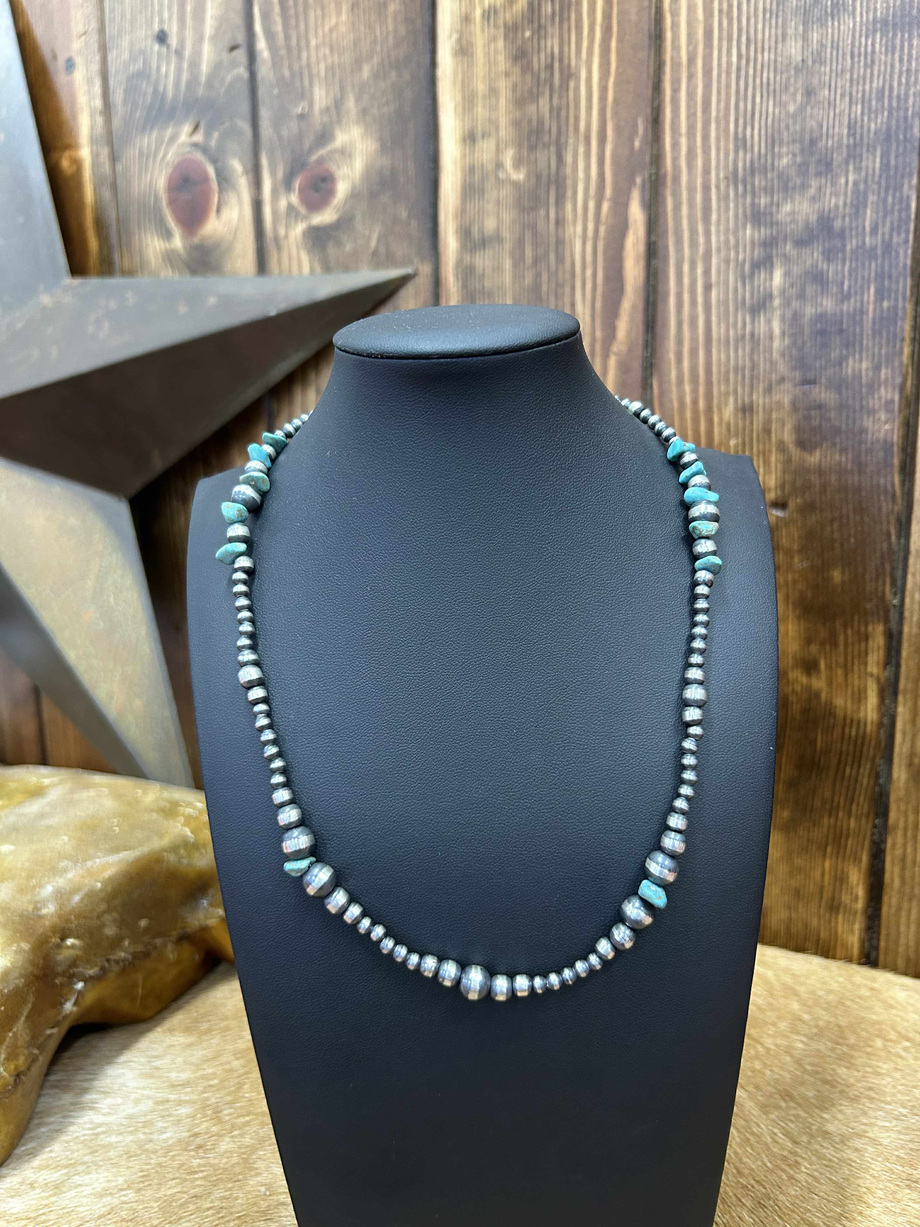 Meadow Necklace-Necklaces-LJ Turquoise-Lucky J Boots & More, Women's, Men's, & Kids Western Store Located in Carthage, MO
