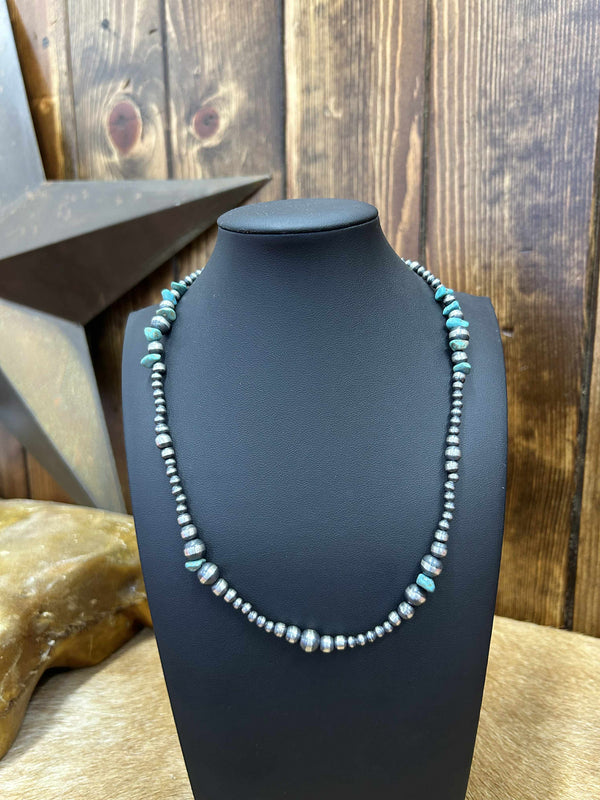 Meadow Necklace-Necklaces-LJ Turquoise-Lucky J Boots & More, Women's, Men's, & Kids Western Store Located in Carthage, MO