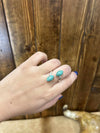 Mila Ring-Rings-LJ Turquoise-Lucky J Boots & More, Women's, Men's, & Kids Western Store Located in Carthage, MO