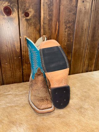 Women's Anderson Bean Autumn Teal Kid Tag Boar Boot