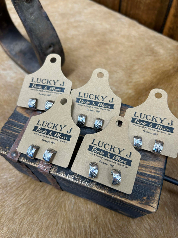 Pason Earrings-Earrings-LJ Turquoise-Lucky J Boots & More, Women's, Men's, & Kids Western Store Located in Carthage, MO