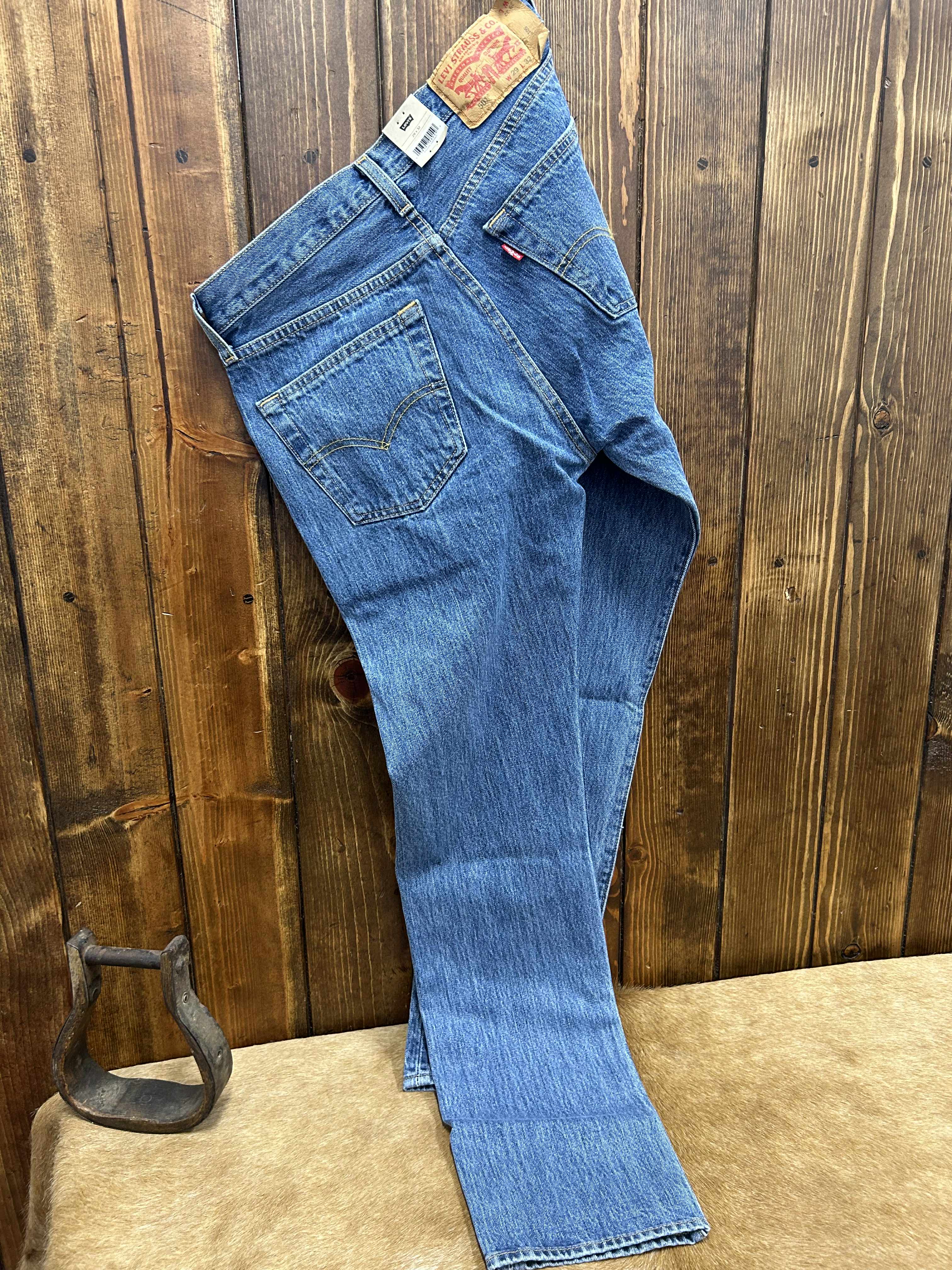Men's Levi's 501 Original Jean-Men's Denim-Levi's-Lucky J Boots & More, Women's, Men's, & Kids Western Store Located in Carthage, MO
