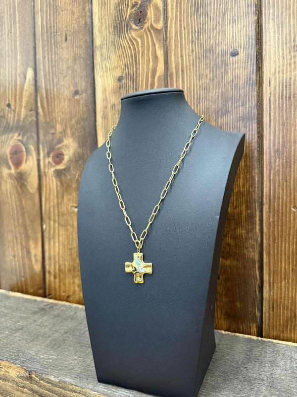 Gold Waterproof Necklaces-Necklaces-LJ Fashion Jewelry-Lucky J Boots & More, Women's, Men's, & Kids Western Store Located in Carthage, MO