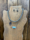 Salma Necklace-Necklaces-LJ Turquoise-Lucky J Boots & More, Women's, Men's, & Kids Western Store Located in Carthage, MO