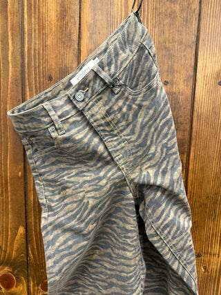 Women's Hidden Millie High Rise Tiger Print Dad Jean