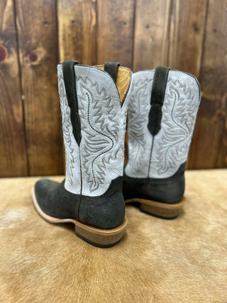 Men's Ariat Futurity Deal Midnight Olive Suede Boot-Men's Boots-Ariat-Lucky J Boots & More, Women's, Men's, & Kids Western Store Located in Carthage, MO
