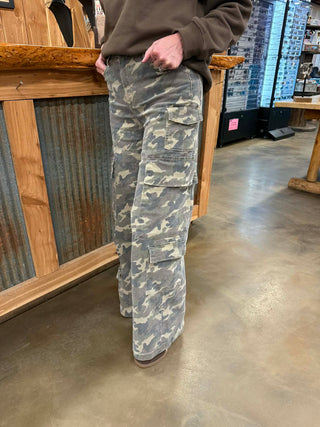 Women's Hidden Cece High Rise Wide Leg Jean-Women's Denim-HIDDEN-Lucky J Boots & More, Women's, Men's, & Kids Western Store Located in Carthage, MO