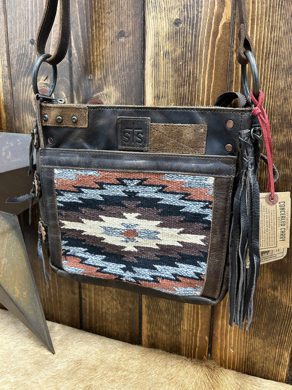 STS Guadalupe Serape Olivia Crossbody-Crossbody bag-Carrol STS Ranchwear-Lucky J Boots & More, Women's, Men's, & Kids Western Store Located in Carthage, MO