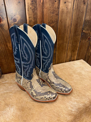 Men's Anderson Bean Natural Matte Giant Python Boots