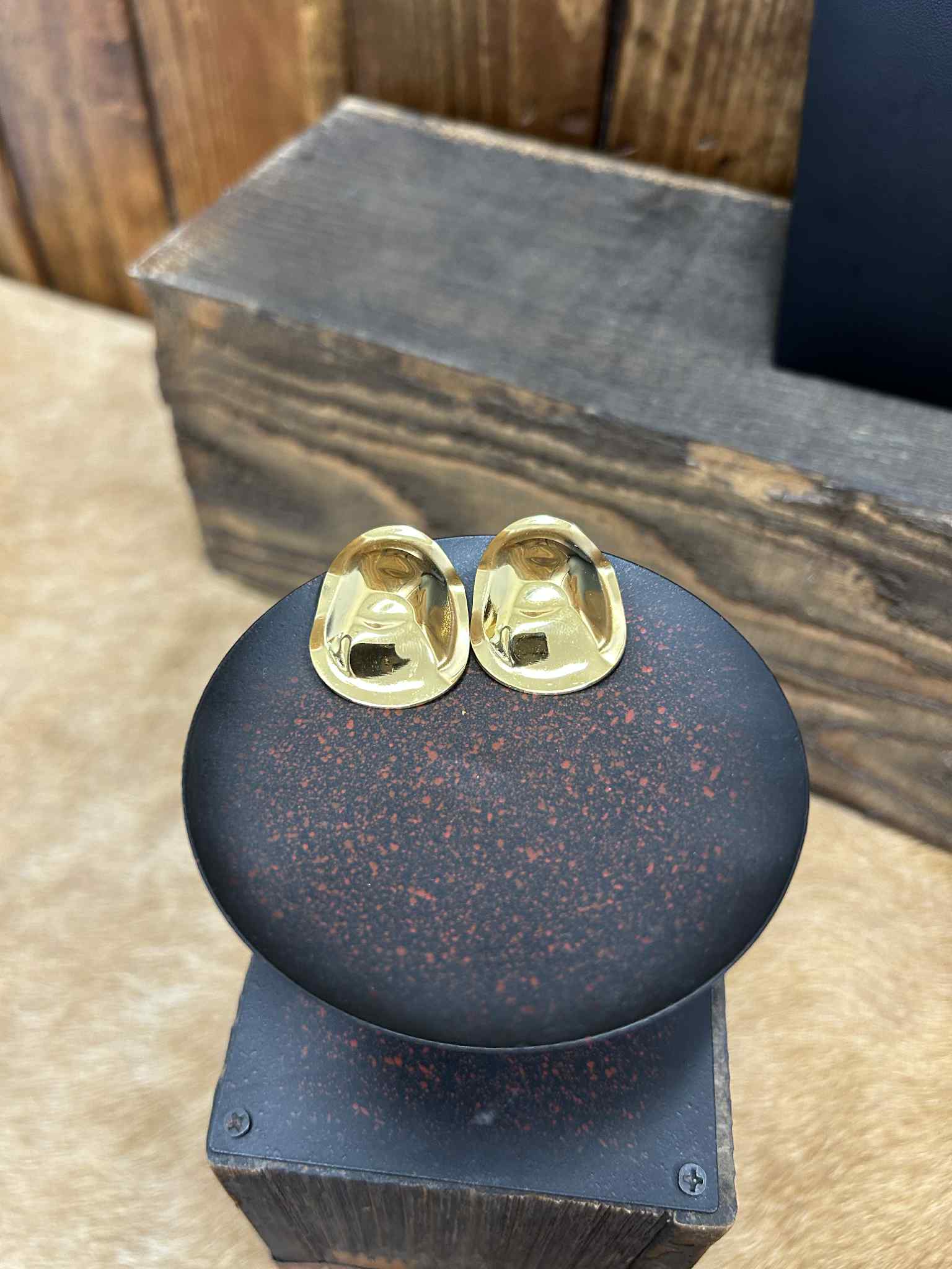 Gold Earrings-Earrings-LJ Fashion Jewelry-Lucky J Boots & More, Women's, Men's, & Kids Western Store Located in Carthage, MO