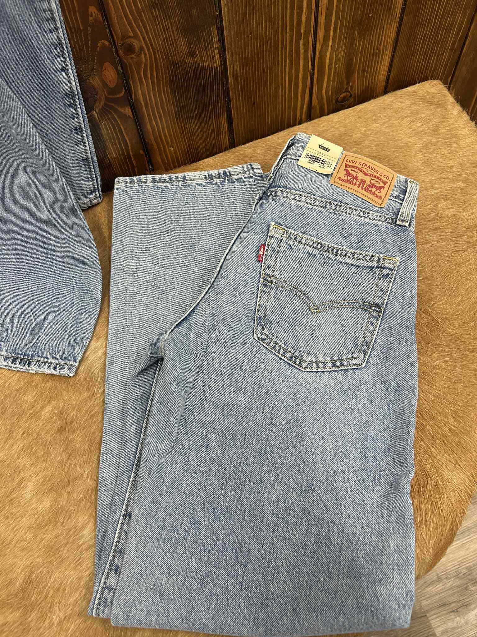 Women's Levi's '94 Baggy Straight Leg Jean-Women's Denim-Levi's-Lucky J Boots & More, Women's, Men's, & Kids Western Store Located in Carthage, MO