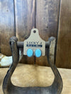 Kylee Earrings-Earrings-LJ Turquoise-Lucky J Boots & More, Women's, Men's, & Kids Western Store Located in Carthage, MO