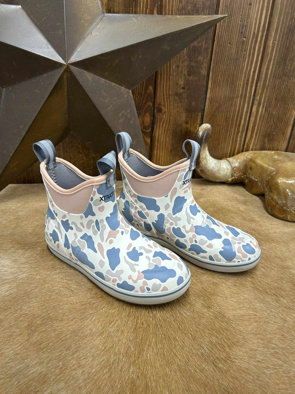 Women's Xtratuf 6" Ankle Deck Boot-Women's Rain Boots-XTRATUF-Lucky J Boots & More, Women's, Men's, & Kids Western Store Located in Carthage, MO