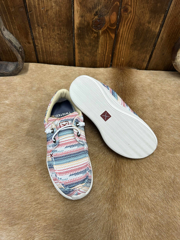 Kid's Twisted X Feather X Serape Shoes-Kids Casual Shoes-Twisted X Boots-Lucky J Boots & More, Women's, Men's, & Kids Western Store Located in Carthage, MO