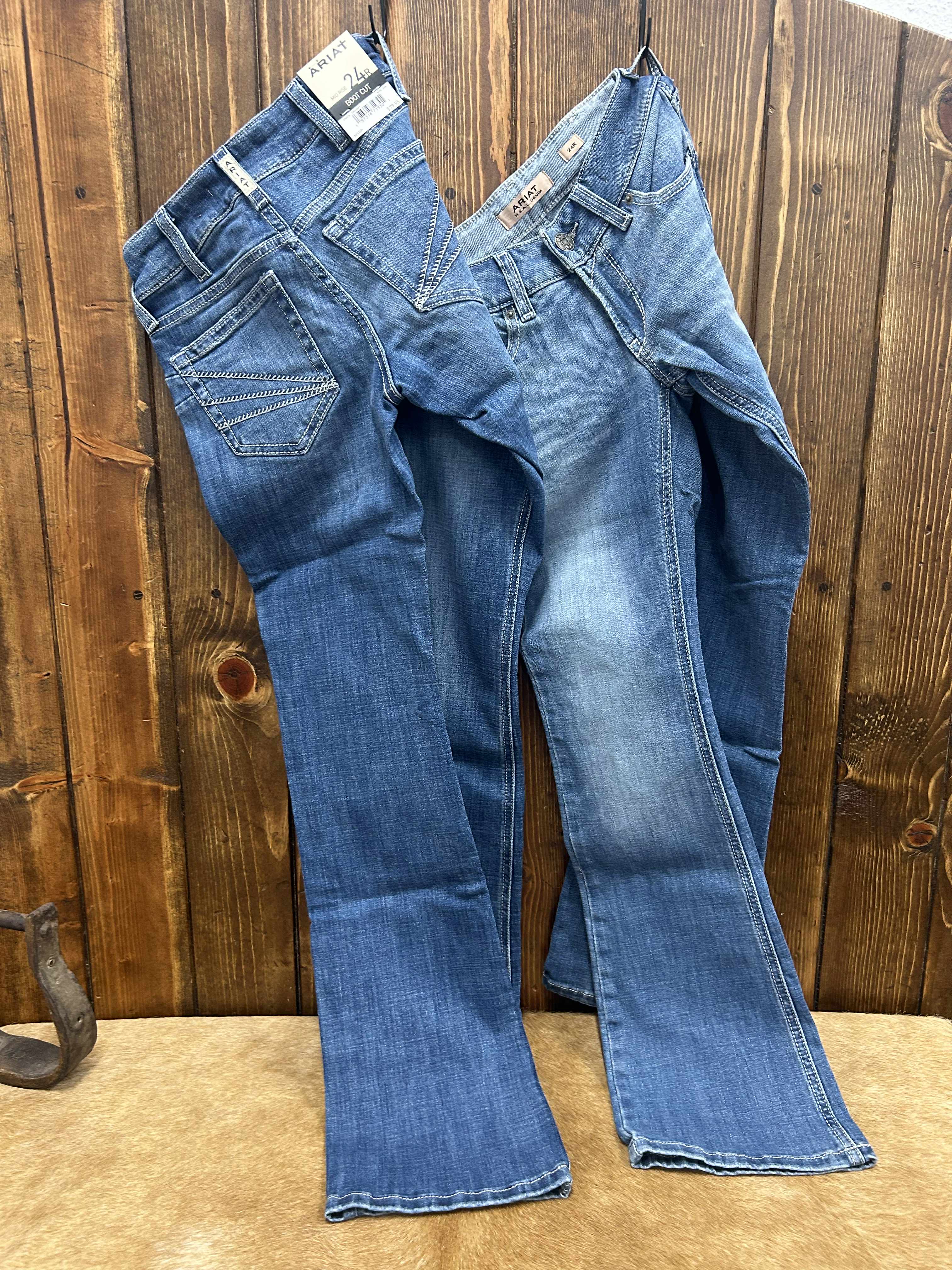 Women's Ariat Aisha Boot Cut Jean-Women's Denim-Ariat-Lucky J Boots & More, Women's, Men's, & Kids Western Store Located in Carthage, MO