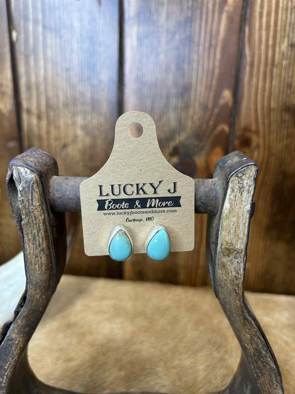 Eila Earrings-Earrings-LJ Turquoise-Lucky J Boots & More, Women's, Men's, & Kids Western Store Located in Carthage, MO