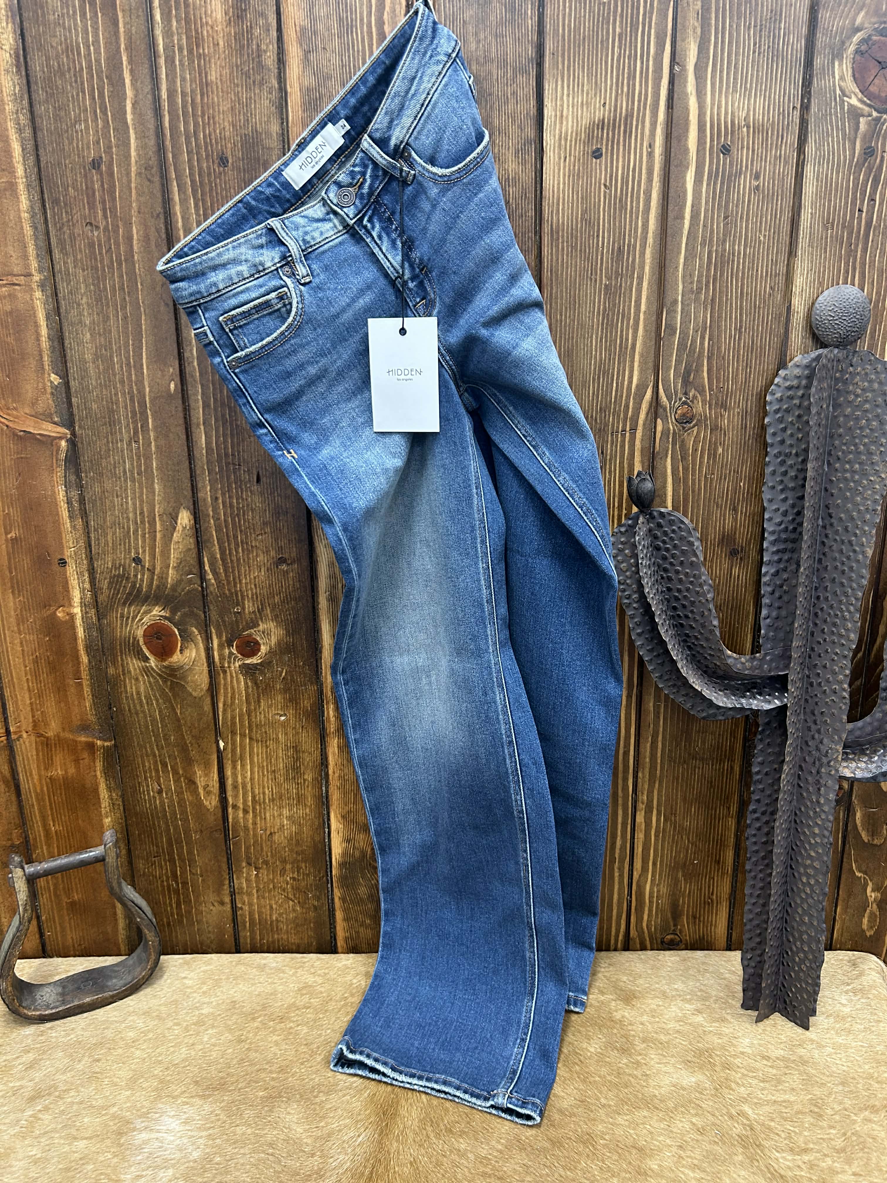 Women's Hidden Carley Mid Rise Dad Jean-Women's Boots-HIDDEN-Lucky J Boots & More, Women's, Men's, & Kids Western Store Located in Carthage, MO