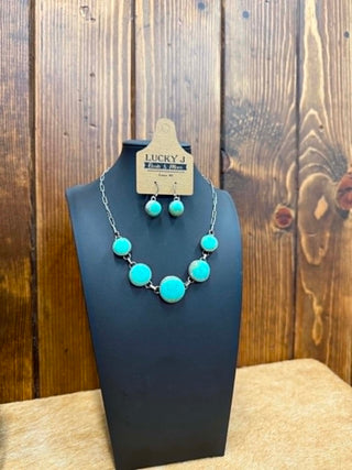 Dahlia Necklace Set