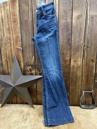 Women's Ariat Naz High Rise Slim Trouser Jean-Women's Denim-Ariat-Lucky J Boots & More, Women's, Men's, & Kids Western Store Located in Carthage, MO