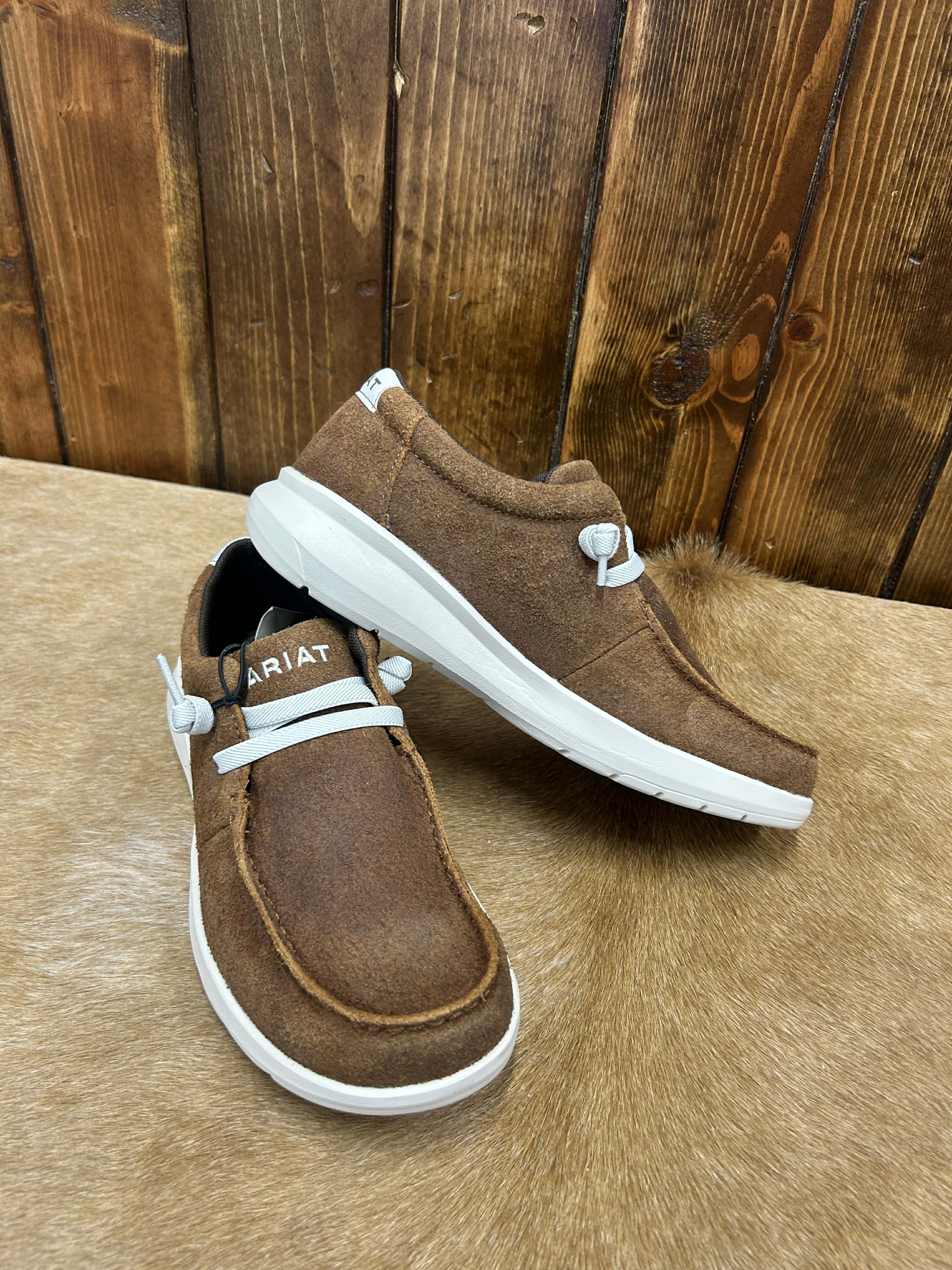 Ariat Men's Tumble Brown Suede Hilo Shoe-Men's Casual Shoes-Ariat-Lucky J Boots & More, Women's, Men's, & Kids Western Store Located in Carthage, MO