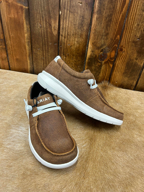Ariat Men's Tumble Brown Suede Hilo Shoe-Men's Casual Shoes-Ariat-Lucky J Boots & More, Women's, Men's, & Kids Western Store Located in Carthage, MO
