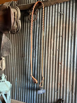 7393HL Barrel Rein Laced 3/4 HL-Reins-Professionals Choice-Lucky J Boots & More, Women's, Men's, & Kids Western Store Located in Carthage, MO