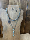 Romy Necklace-Necklaces-LJ Turquoise-Lucky J Boots & More, Women's, Men's, & Kids Western Store Located in Carthage, MO