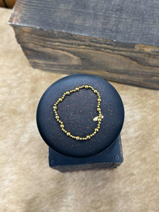 Gold Pearls Bracelet-Bracelets-LJ Fashion Jewelry-Lucky J Boots & More, Women's, Men's, & Kids Western Store Located in Carthage, MO