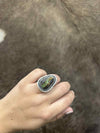Yazmin Ring-Rings-LJ Turquoise-Lucky J Boots & More, Women's, Men's, & Kids Western Store Located in Carthage, MO