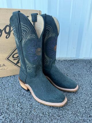 Women's Fenoglio Black Wild Boar Boot