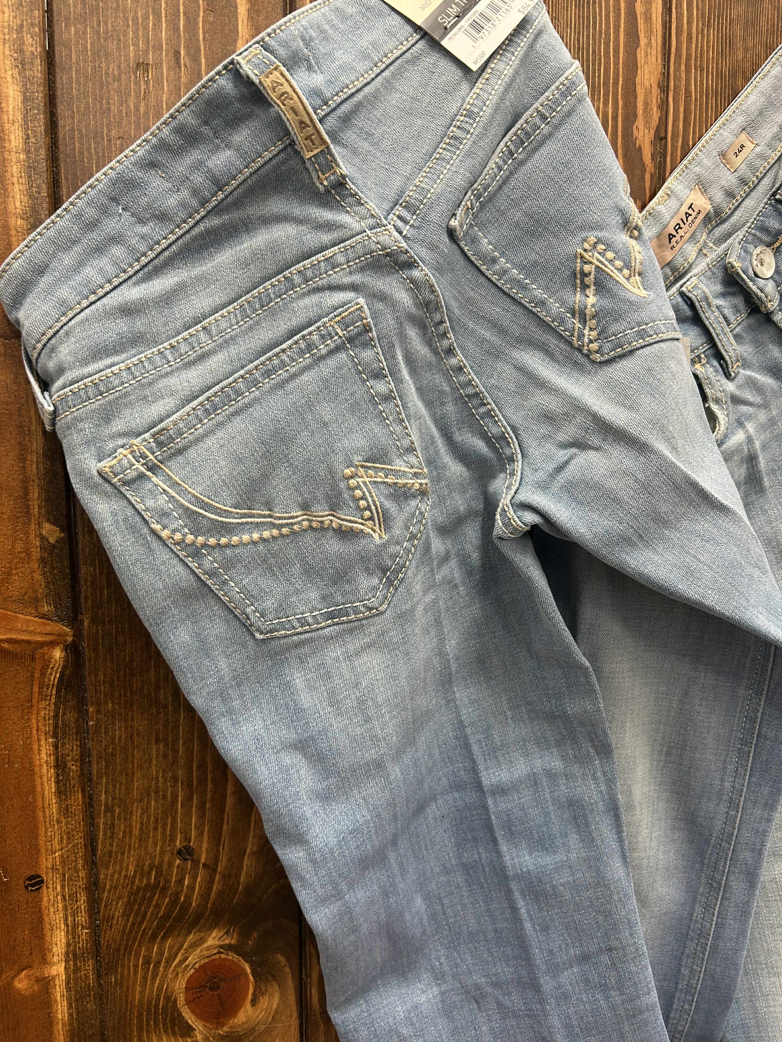 Women's Ariat Giovana Slim Leg Trouser Jean-Women's Denim-Ariat-Lucky J Boots & More, Women's, Men's, & Kids Western Store Located in Carthage, MO