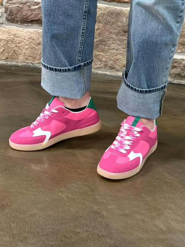 Women's Blowfish Malibu Pink Glow Tastic Sneaker-Women's Casual Shoes-Blowfish Malibu-Lucky J Boots & More, Women's, Men's, & Kids Western Store Located in Carthage, MO