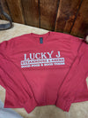 LJ Gildan Long Sleeve-Long Sleeves-The Dugout-Lucky J Boots & More, Women's, Men's, & Kids Western Store Located in Carthage, MO