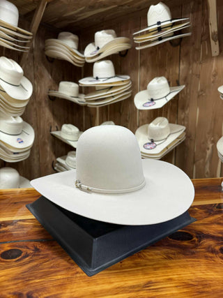 Rodeo King 100X Silver Belly Felt Hat-Felt Cowboy Hats-Rodeo King-Lucky J Boots & More, Women's, Men's, & Kids Western Store Located in Carthage, MO