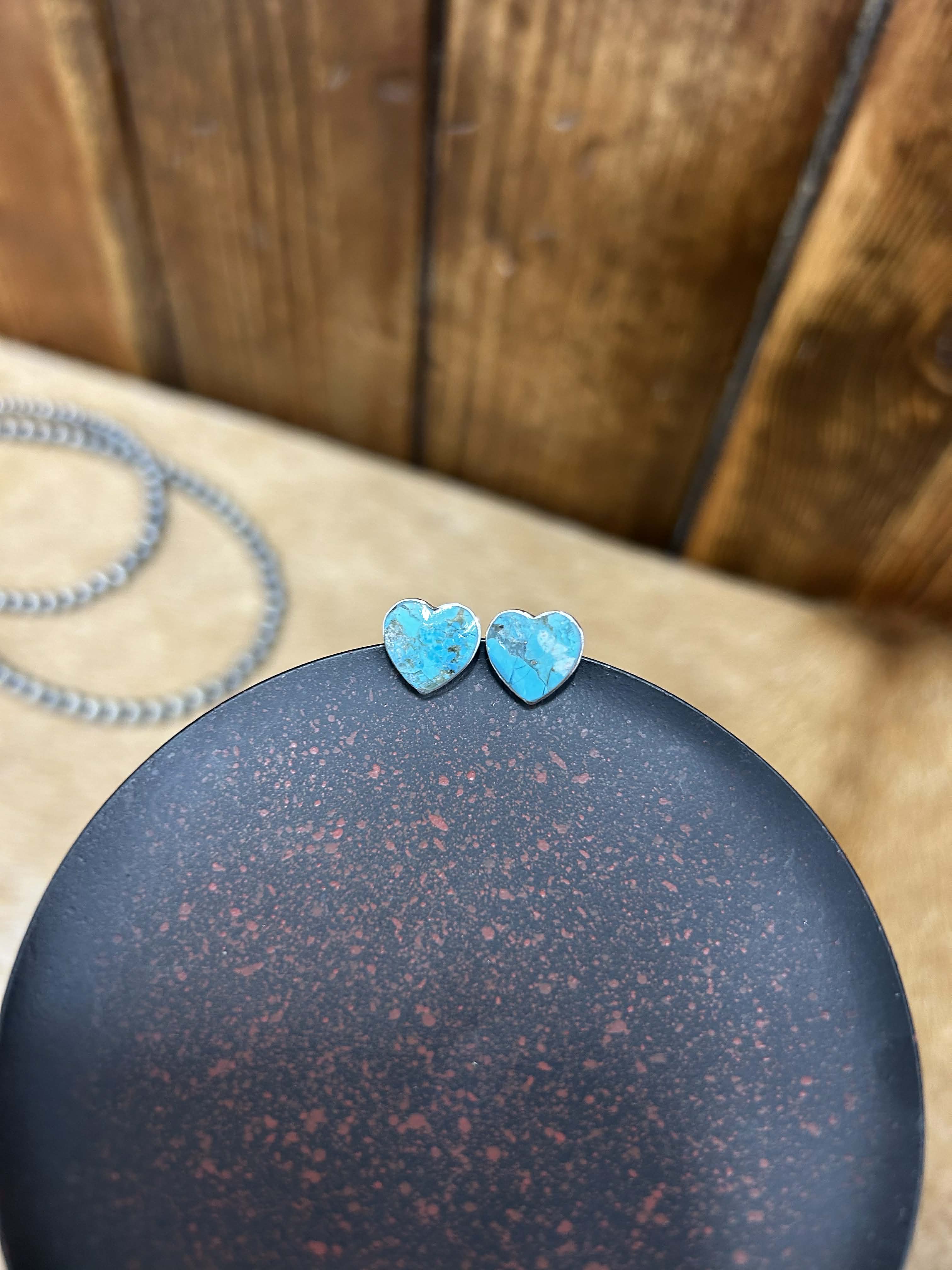 Heidi Earrings-Earrings-LJ Turquoise-Lucky J Boots & More, Women's, Men's, & Kids Western Store Located in Carthage, MO
