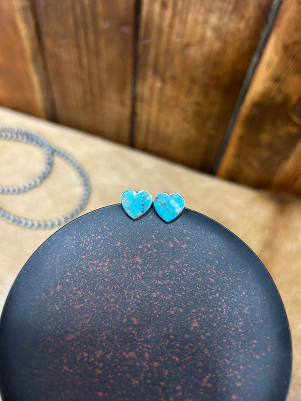 Heidi Earrings-Earrings-LJ Turquoise-Lucky J Boots & More, Women's, Men's, & Kids Western Store Located in Carthage, MO