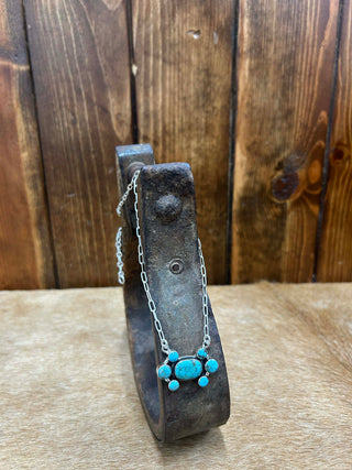 Alyssa Necklace-Necklaces-LJ Turquoise-Lucky J Boots & More, Women's, Men's, & Kids Western Store Located in Carthage, MO