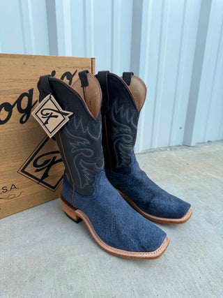 Men's Fenoglio Navy Wild Boar Boot