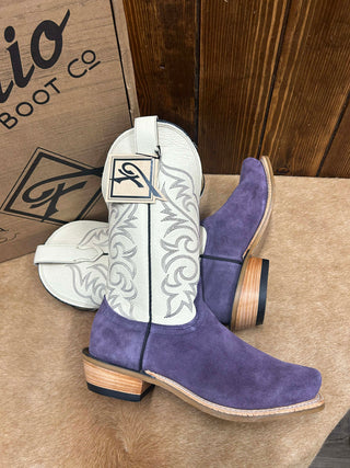 Men's Fenoglio Grape Moto Roughout Boot-Men's Boots-Fenoglio Boots-Lucky J Boots & More, Women's, Men's, & Kids Western Store Located in Carthage, MO