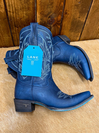 Women's Lane Sandaga Midi in Midnight Navy Boot