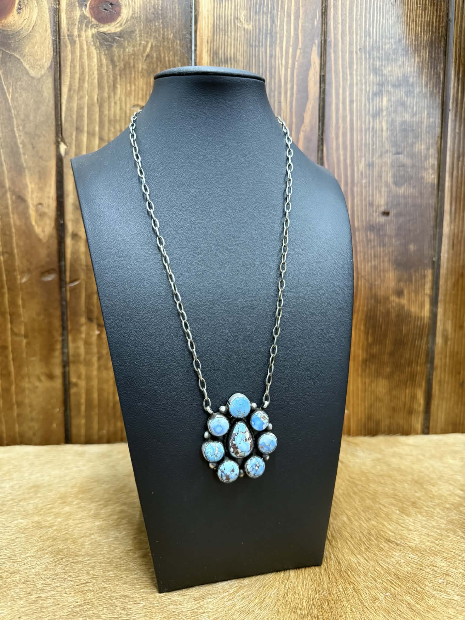 Stevie Necklace-Necklaces-LJ Turquoise-Lucky J Boots & More, Women's, Men's, & Kids Western Store Located in Carthage, MO