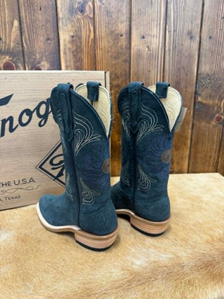 Women's Fenoglio Black Wild Boar Boot