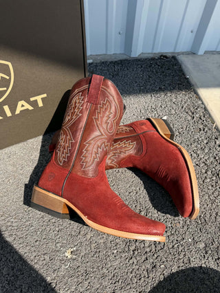 Men's Ariat Futurity Cashout Tuscan Red Boot