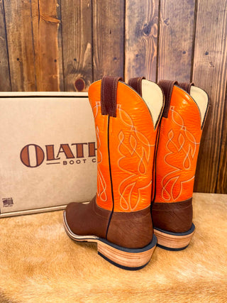 Men's Olathe Milk Chocolate Bison Boot