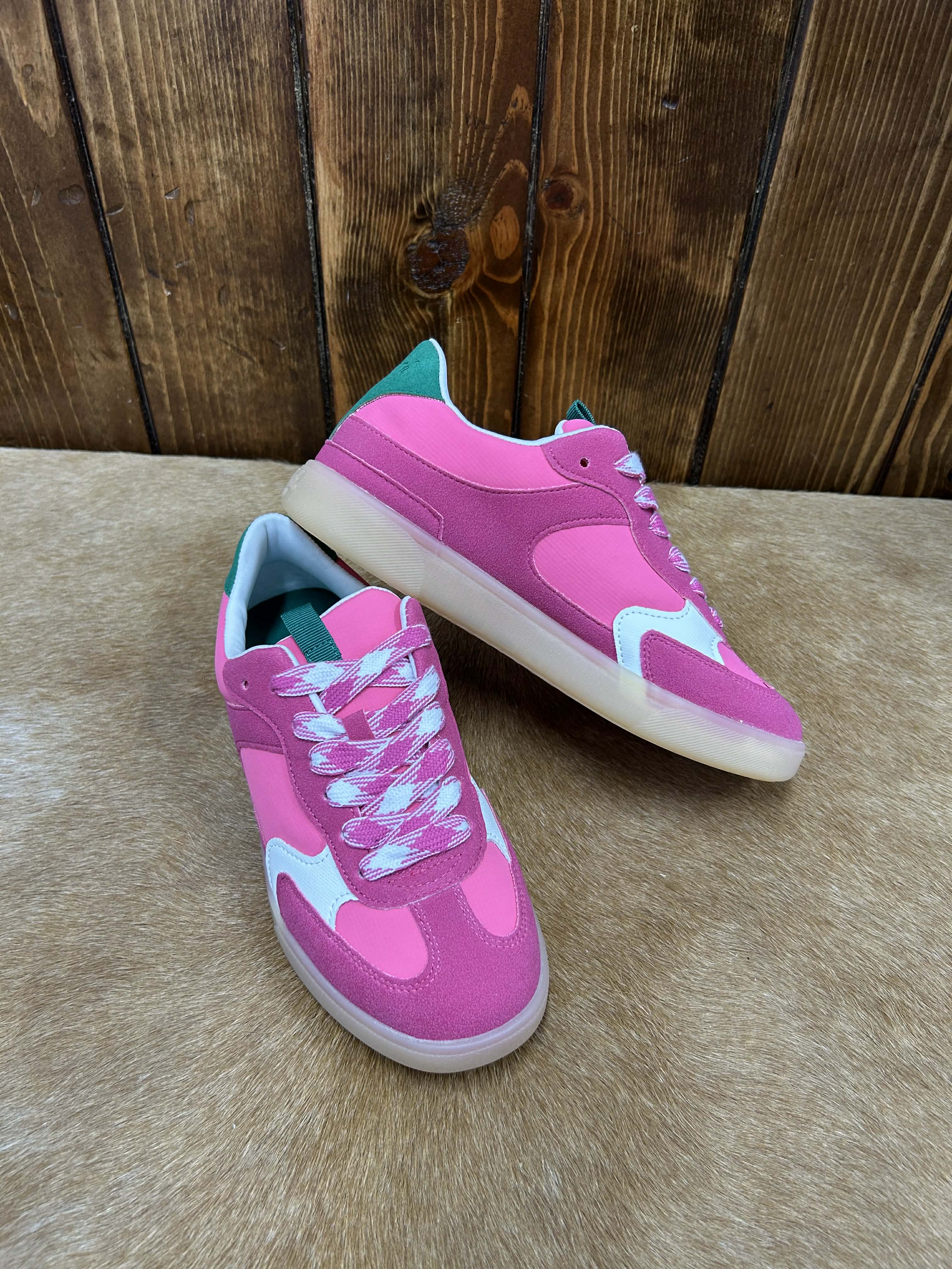 Women's Blowfish Malibu Pink Glow Tastic Sneaker-Women's Casual Shoes-Blowfish Malibu-Lucky J Boots & More, Women's, Men's, & Kids Western Store Located in Carthage, MO