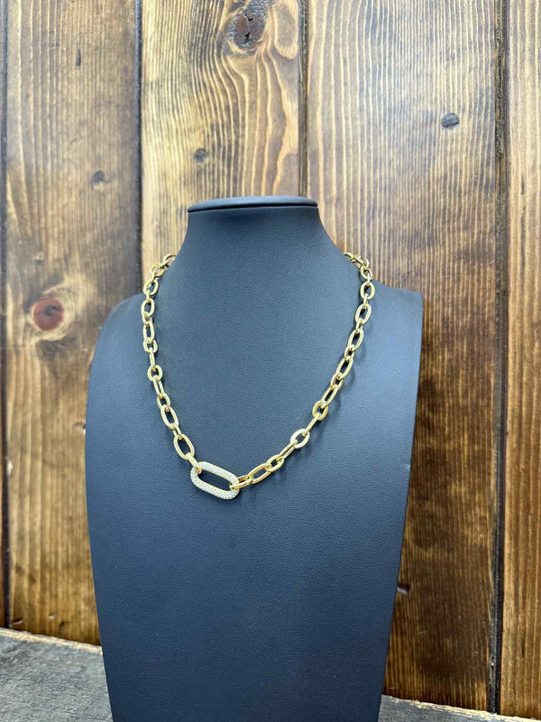Gold Waterproof Necklaces-Necklaces-LJ Fashion Jewelry-Lucky J Boots & More, Women's, Men's, & Kids Western Store Located in Carthage, MO