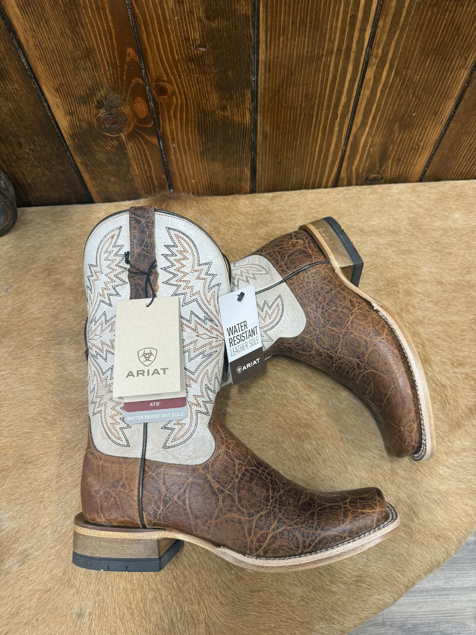 Men's Ariat South Forth Adobe Clay Boot-Men's Boots-Ariat-Lucky J Boots & More, Women's, Men's, & Kids Western Store Located in Carthage, MO